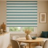 Estor Rayas Verde Agua | Decoración Moderna 2025 | Estores Iroa