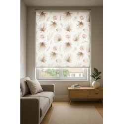 Estor boho de hojas – diseño natural en acuarela