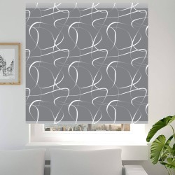 Estor enrollable moderno gris | Diseño minimalista y elegante | Estores Iroa