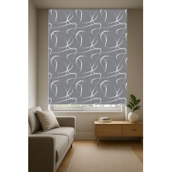 Estor enrollable moderno gris | Diseño minimalista y elegante | Estores Iroa